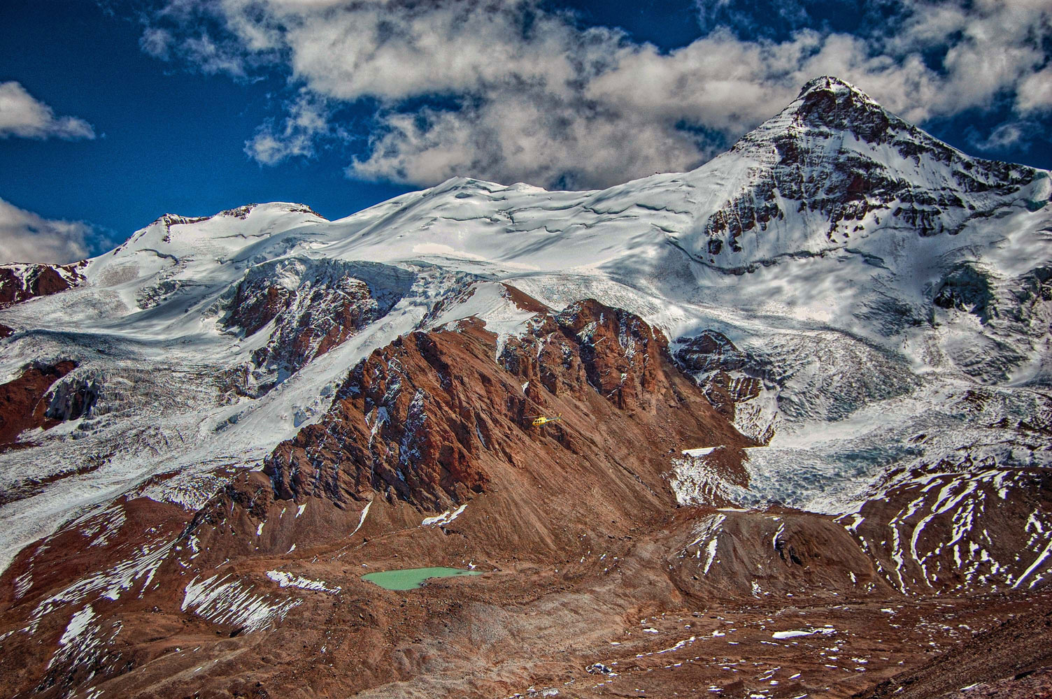 Highest in Western and Southern Hemisphere and Tallest Peak Outside of Himalayas