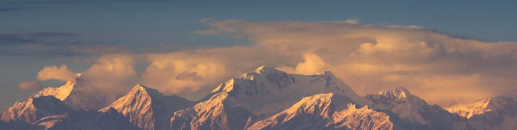 The Himalayas on sight from the window of the flight!