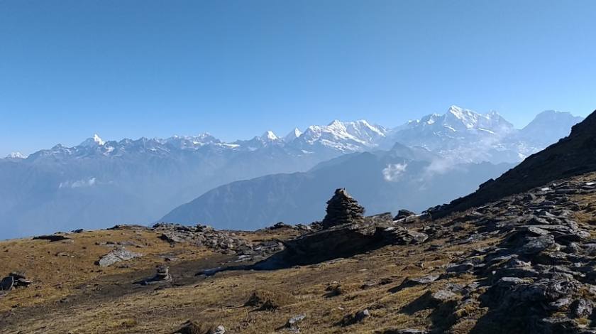 Enjoy the panorama of eastern himalayan range 