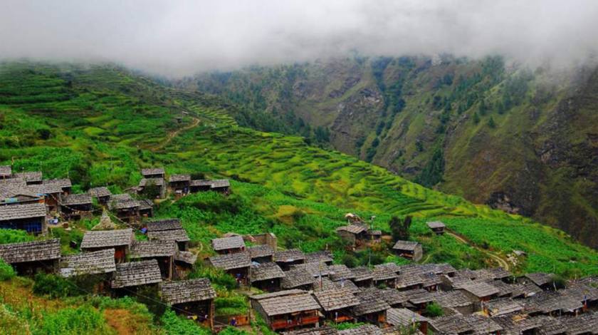 Beautiful Gatlang Village