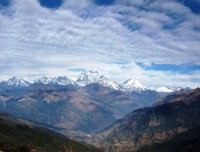 Dhaulagiri Range seen from Poon Hill 