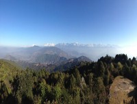 Langtang Range seen from Nagarkot