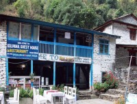 Local Teahouse on trails of Annapurna Base Camp Trekking