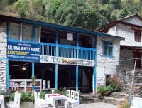 Local Teahouse on trails of Annapurna Base Camp Trekking