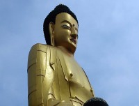 Lord Buddha Statue of Swayambu 