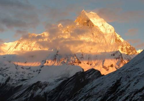 Mount Fishtail View from ABC