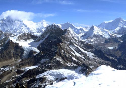 View from Mera Peak